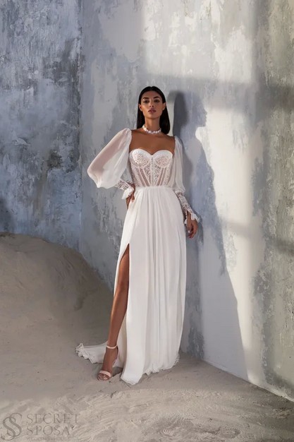 Gabbiano. Свадебное платье Мидори. Коллекция Glow 