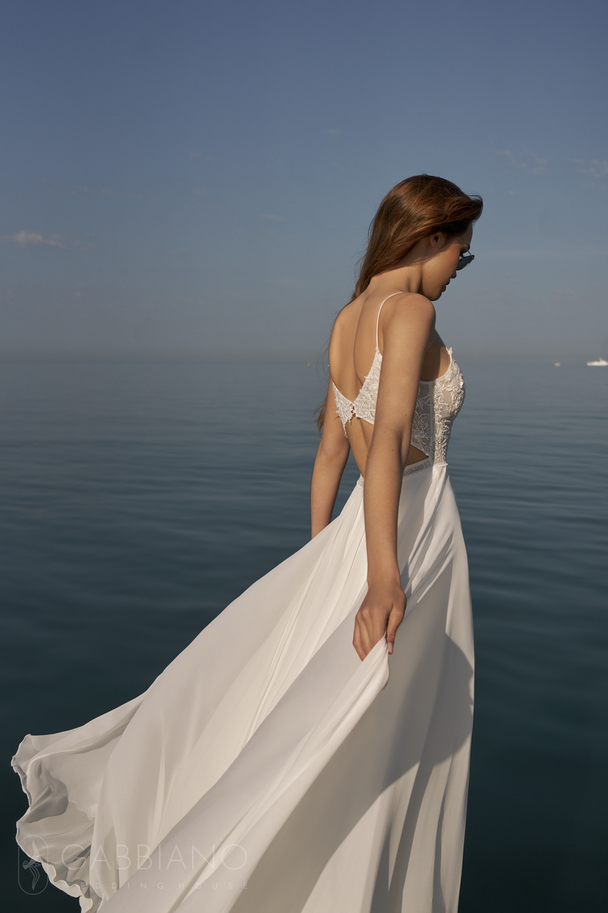 Свадебное платье Вильда А-силуэт, 2023 год, Со шлейфом, С корсетом