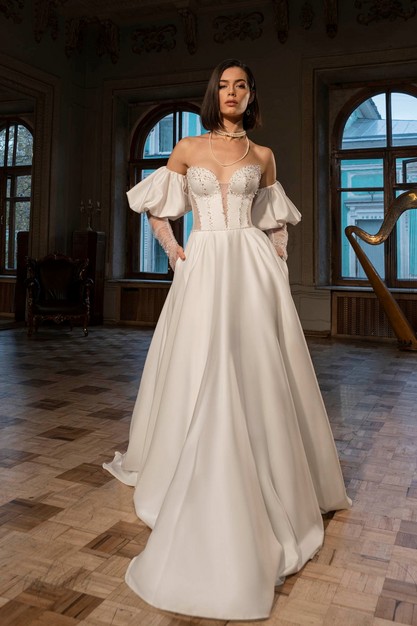Gabbiano. Свадебное платье Алико. Коллекция Lotus 