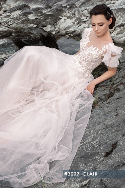 Gabbiano. Свадебное платье Клер. Коллекция Crystal world 