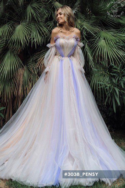 Gabbiano. Свадебное платье Пэнси. Коллекция Crystal world 